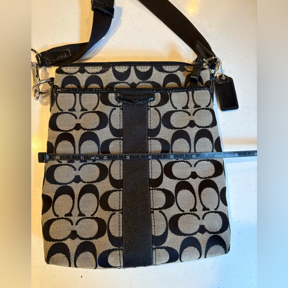 Coach black/grey crossbody - Picture 8 of 8